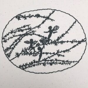 💖 Handmade PaperCut Silhouette Scherenschn…